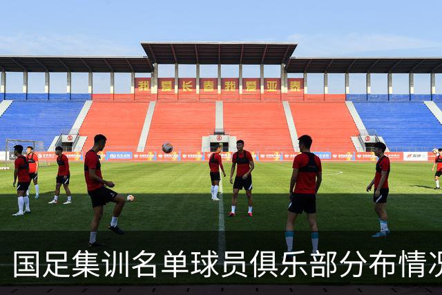 国足集训名单球员俱乐部分布情况：海港共5人入选、蓉城4将在列