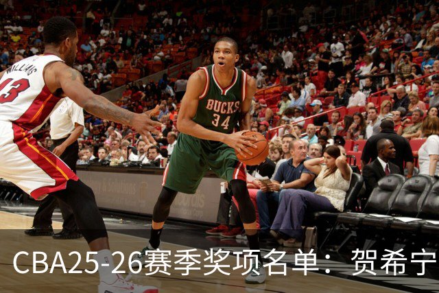 CBA25-26赛季奖项名单：贺希宁道德风尚球员 辽宁道德风尚球队
